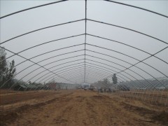 鋼管鍍塑大棚骨架廠家，溫室大棚建設(shè)工程圖1