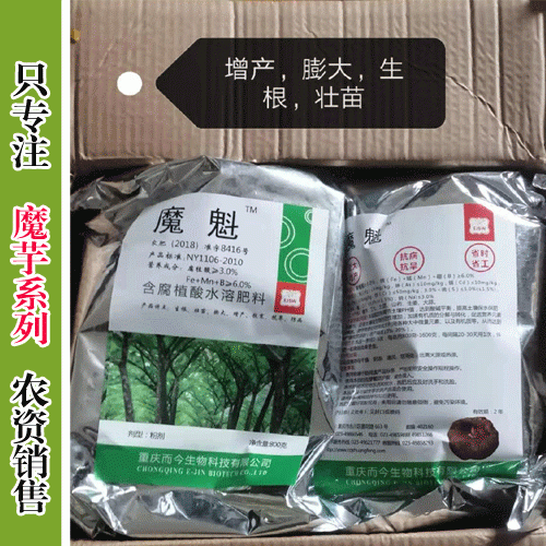 魔芋魔魁特點(diǎn)：膨大、抗病、增產(chǎn)、抗旱、生根、壯苗